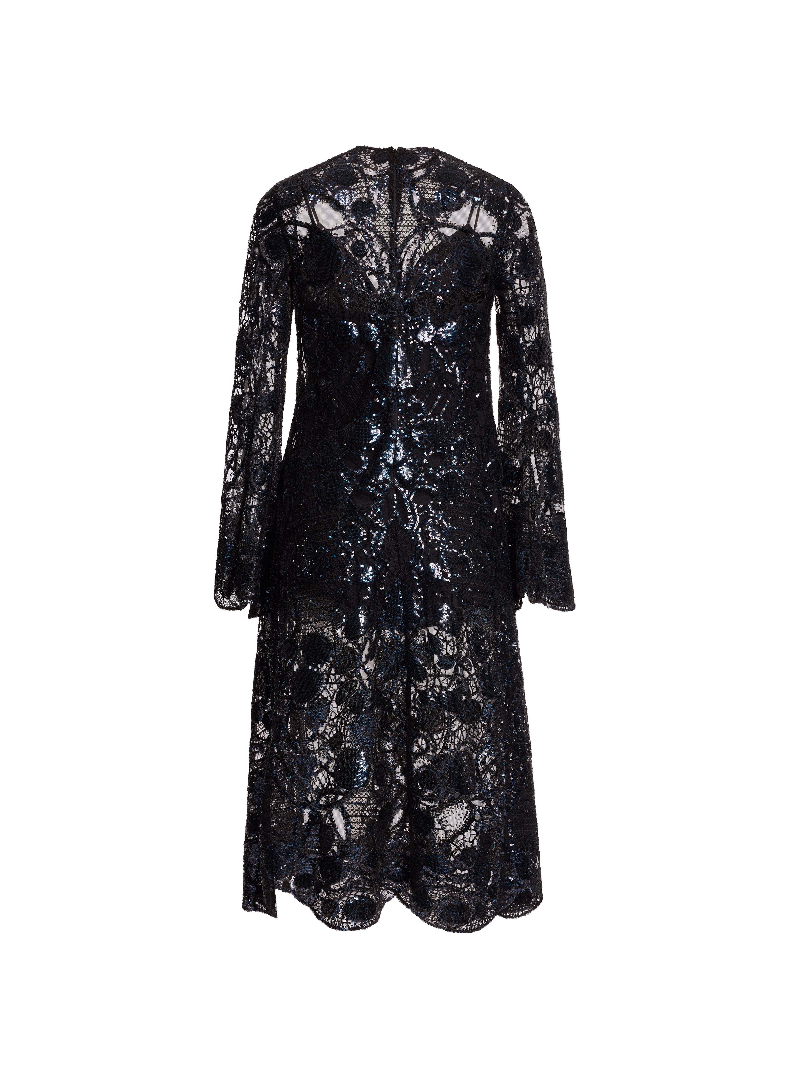 Sequin Embroidered Midi Dress - 50 - Image 43