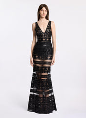 Tulle Embroidered Long Dress - 52 - Image 46