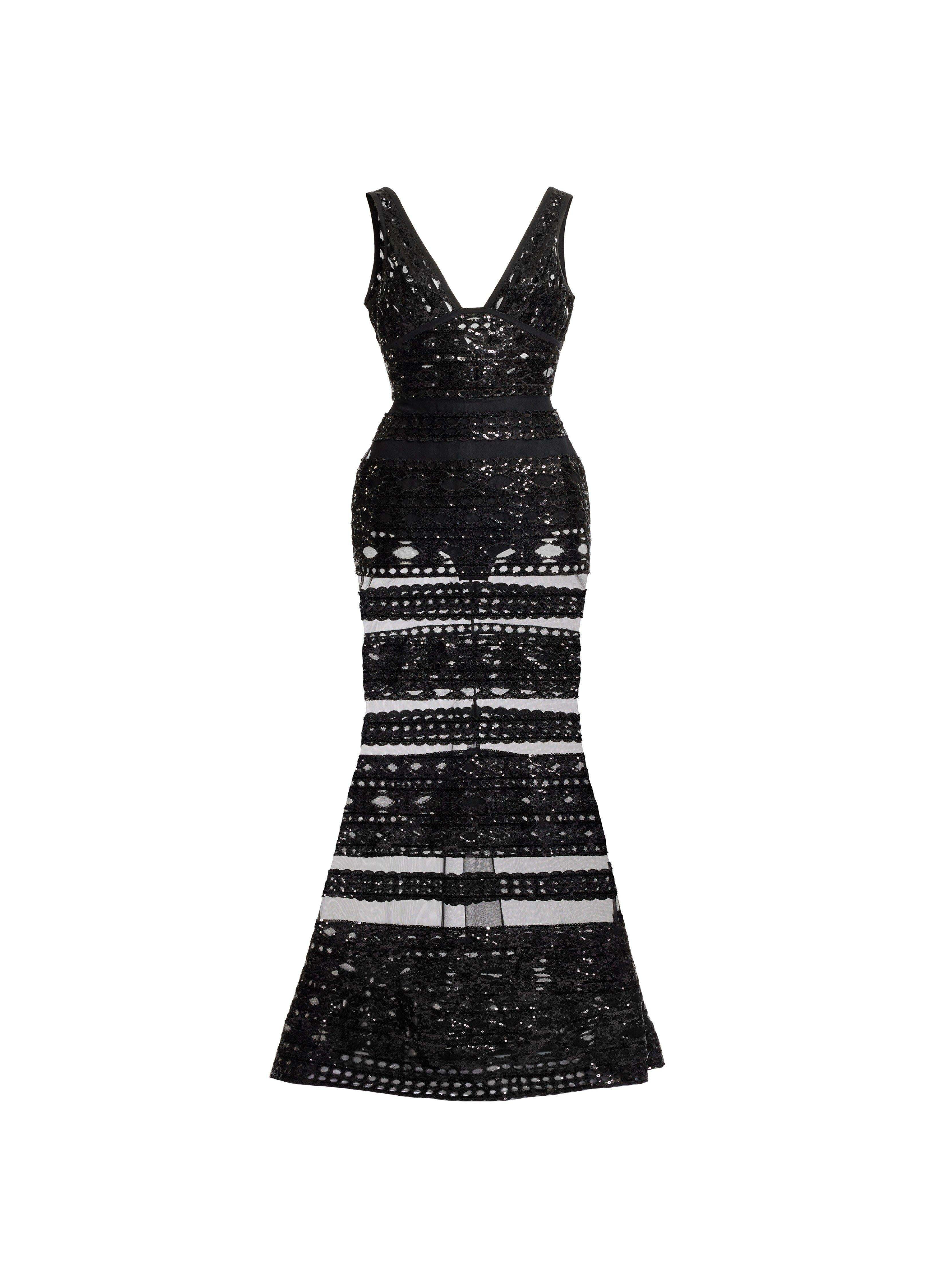 Tulle Embroidered Long Dress - 52 - Image 47