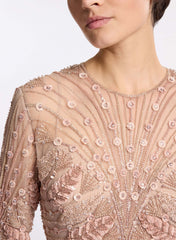 Bead Embroidered Long Dress - 52 - Image 30