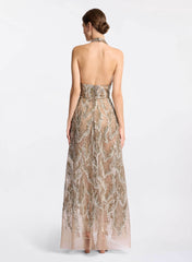 Embroidered Tulle Flared Dress - 52 - Image 29