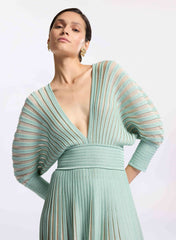 Knit Long Dress - 52 - Image 30